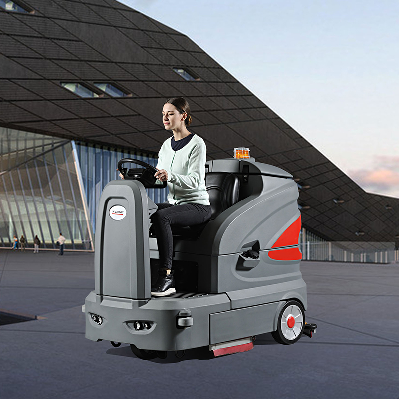 高美S160智慧型洗地车使用操作视频