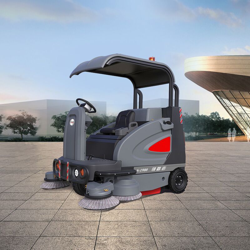 高美新品S1900智慧型扫地车操作视频